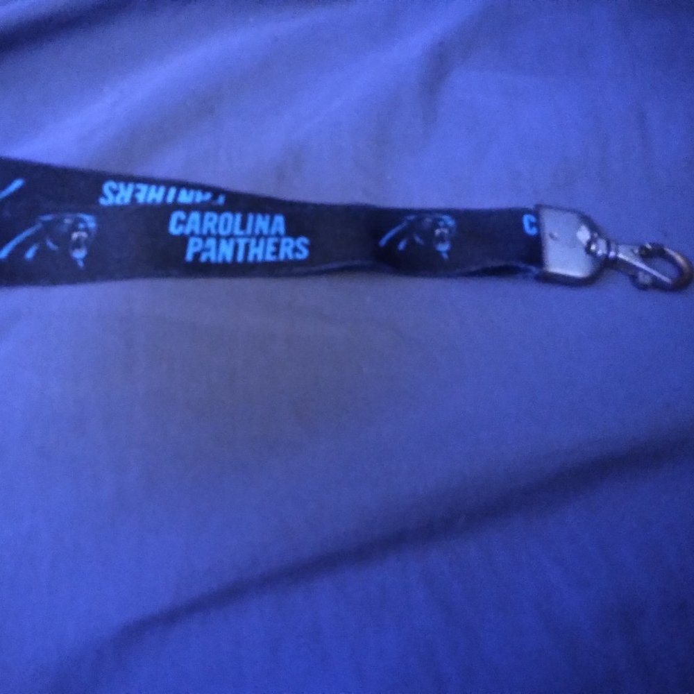 Carolina panthers lanyard
